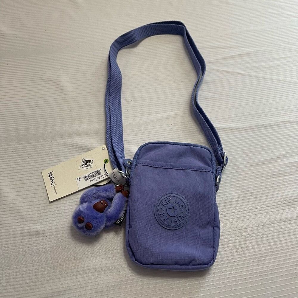 NWT Kipling Joyful Purple Crossbody Purse Handbag NEW
